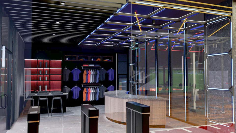 Lounge Area The Gym